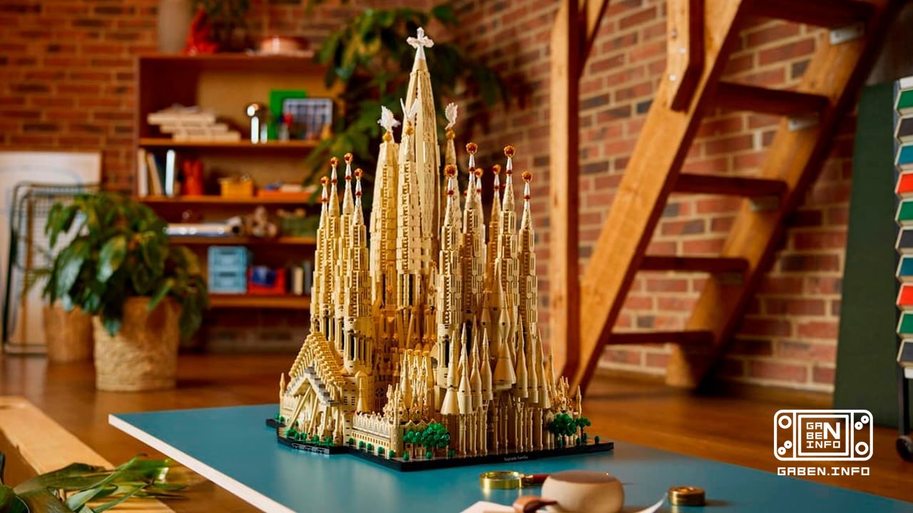 LEGO анонсировала набор с испанским храмом Святого Семейства — свой самый большой комплект из 12 тысяч деталей. В продаж...