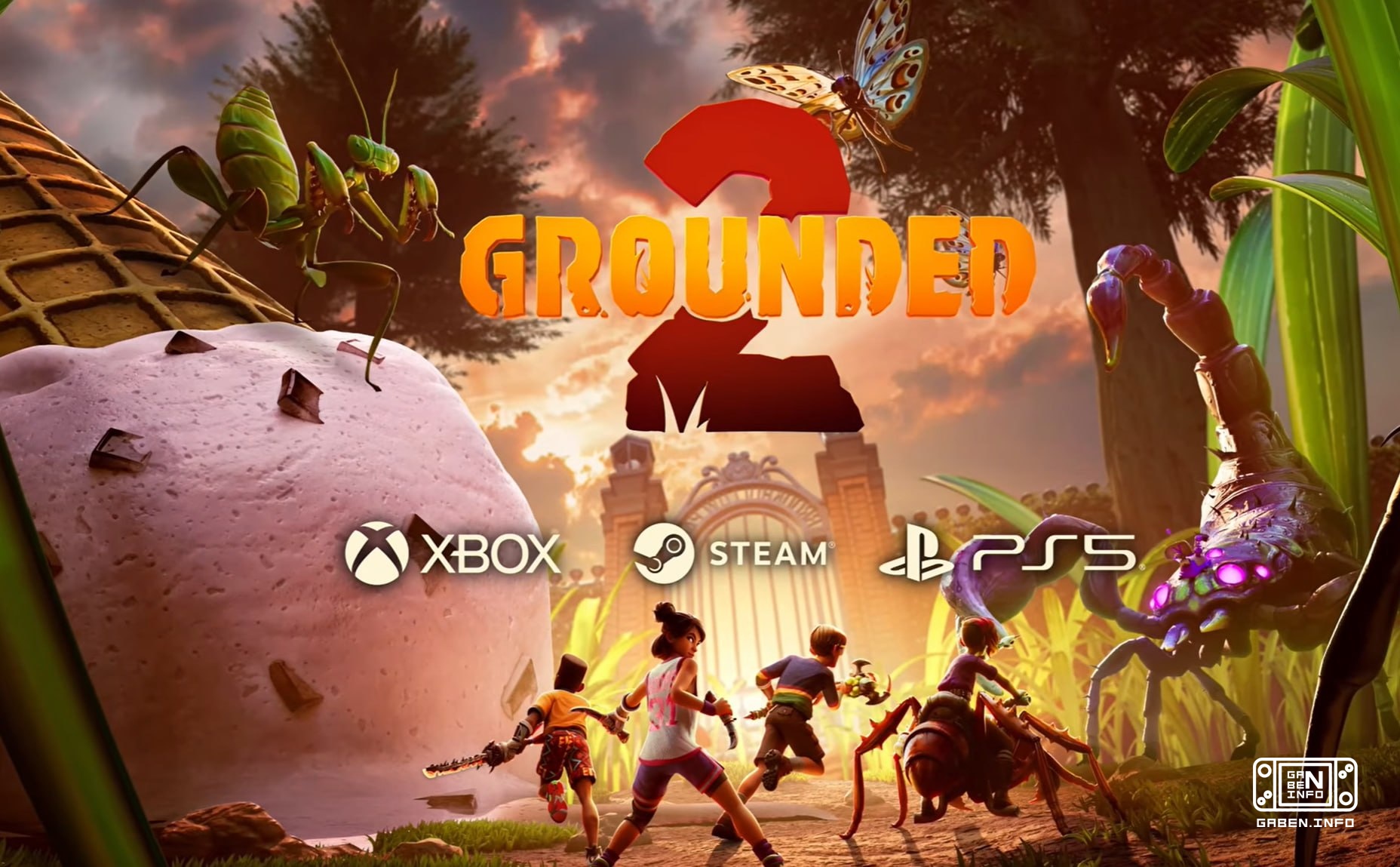 Grounded 2 will receive a major update on August 11. Along with this, there will be a release on PS5!