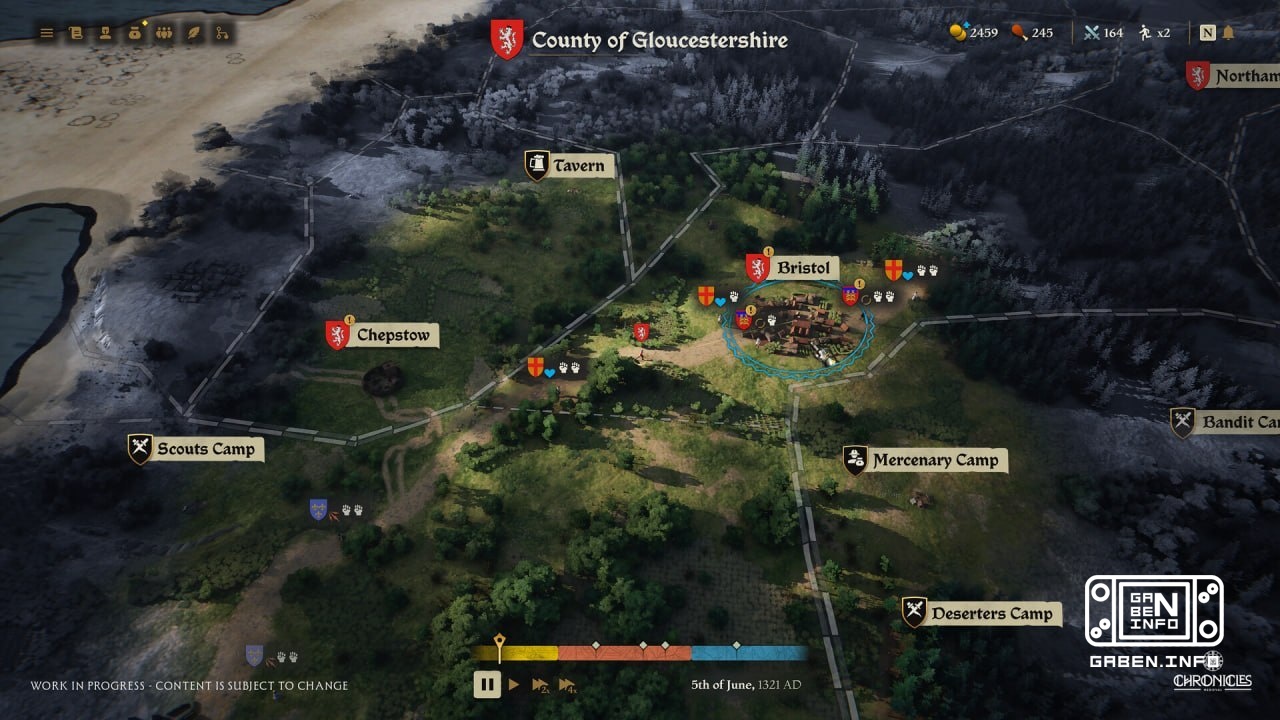 Геймплейные скриншоты Chronicles: Medieval @strategycon