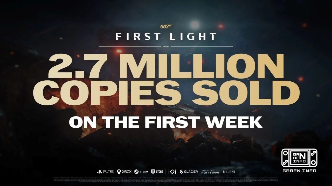 Within a week of release, 007 First Light sold 2.7 million copies.At the Summer Game Fest, the developers showed a tease...