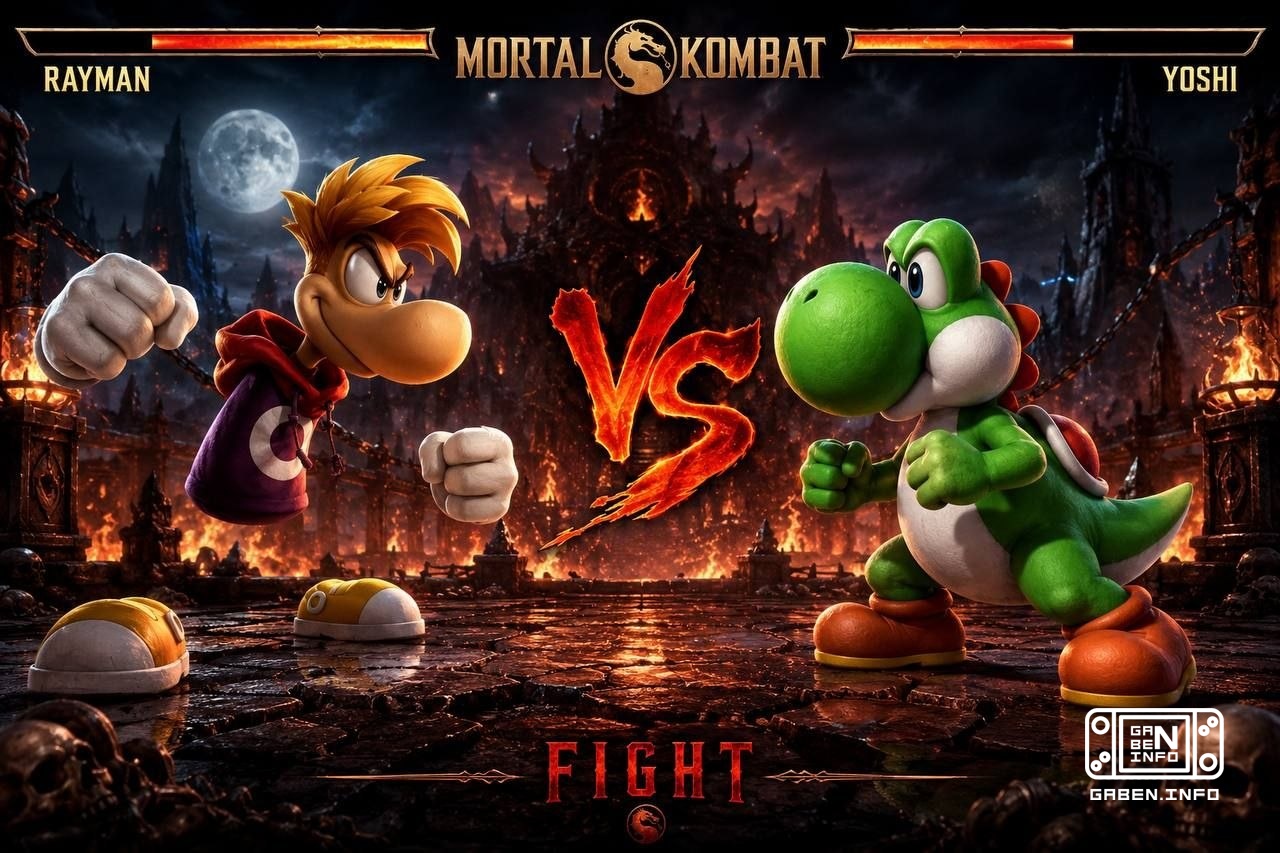 😃Platform Battle 2026: Yoshi vs Rayman! The announcement trailer for Rayman Legends Retold was shown at State of Play an...