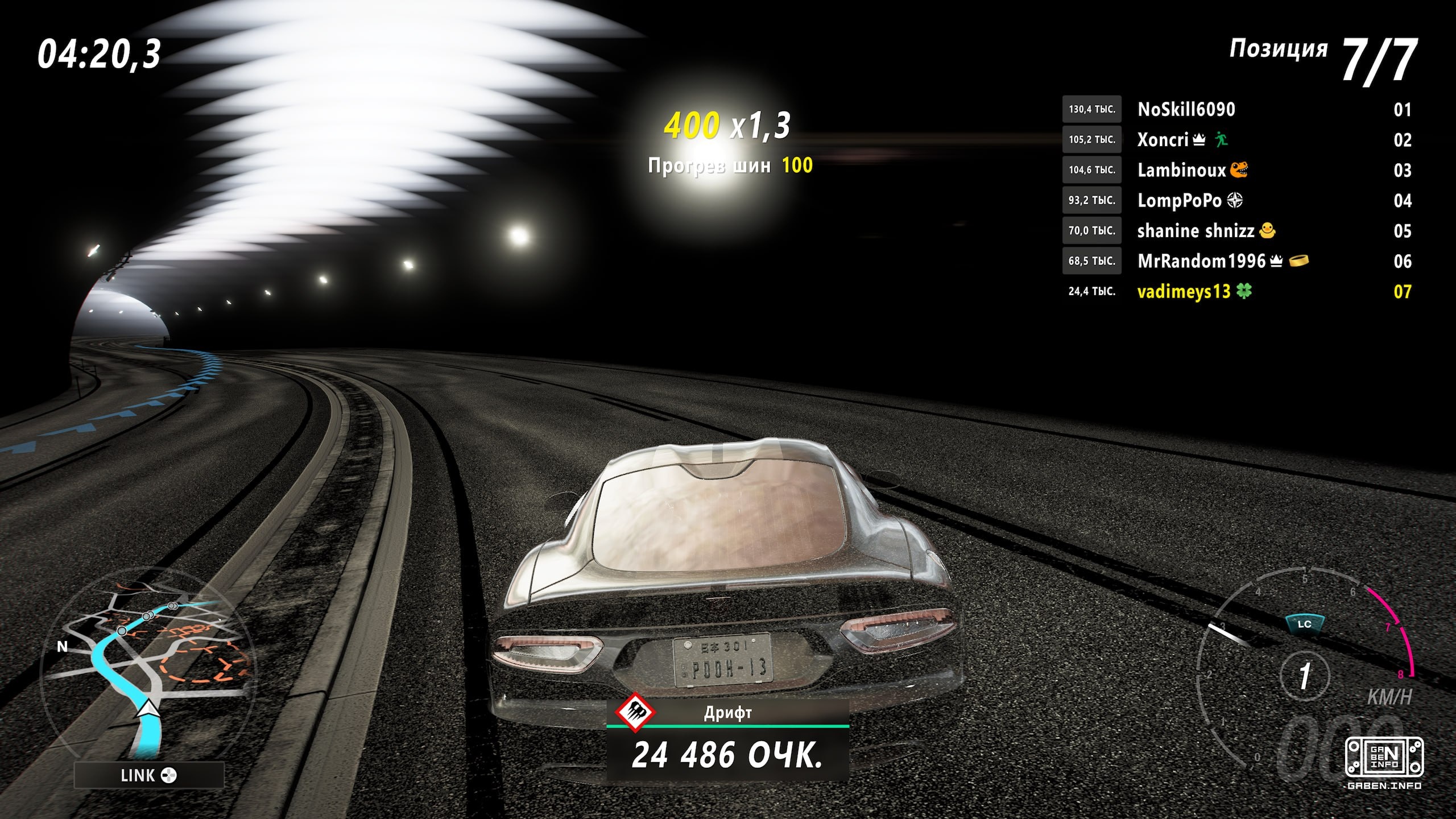 I completed Forza Horizon 6. At the last stage of getting the bracelet, I cursed absolutely everything, because the deve...