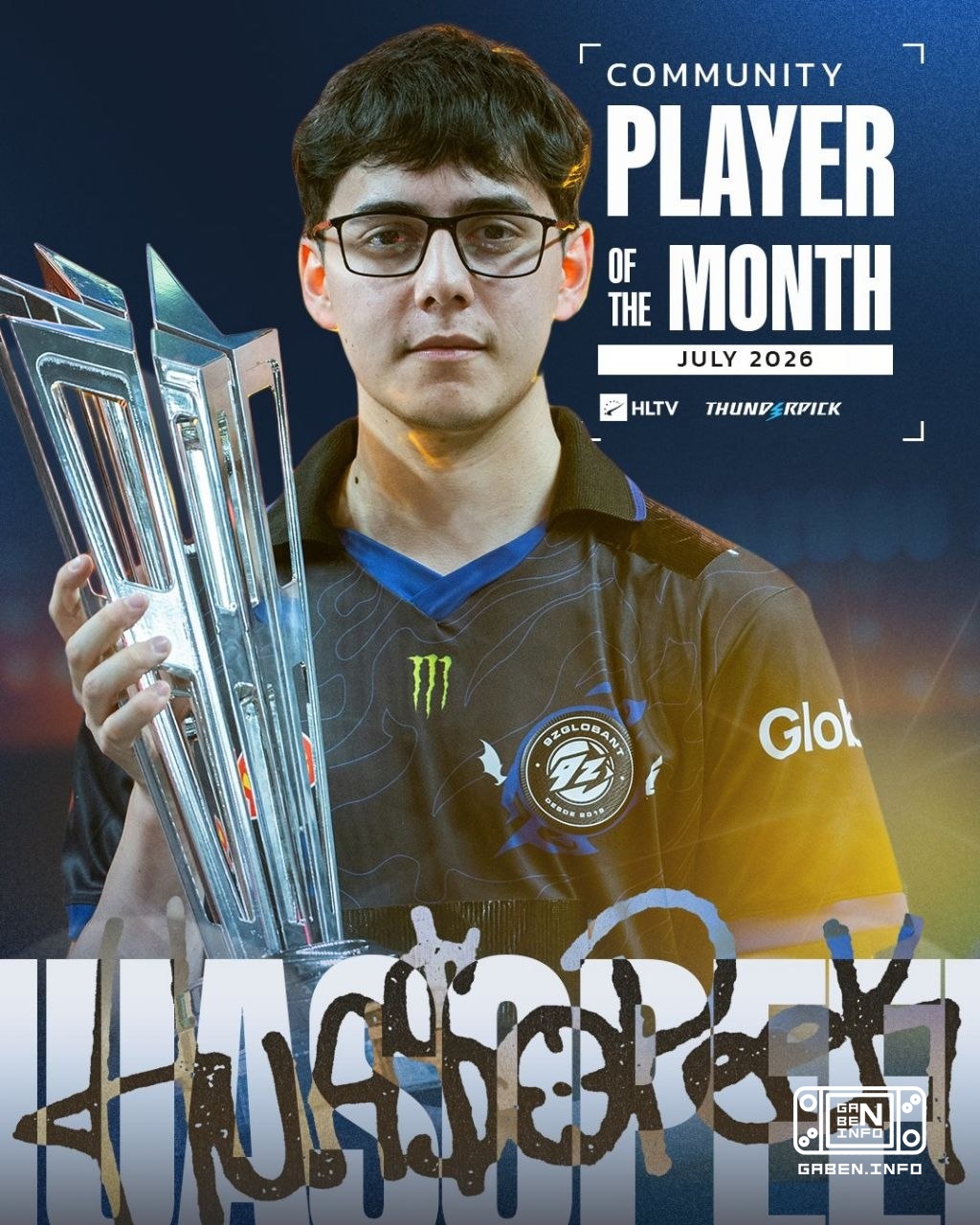 HUASOPEEK ได้รับรางวัลนักเตะเดือนของชุมชน