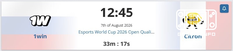 🇫🇷🇫🇷 Матчи Esports World Cup Last Chance Qualifier перенесли на 30-45 минут вперед