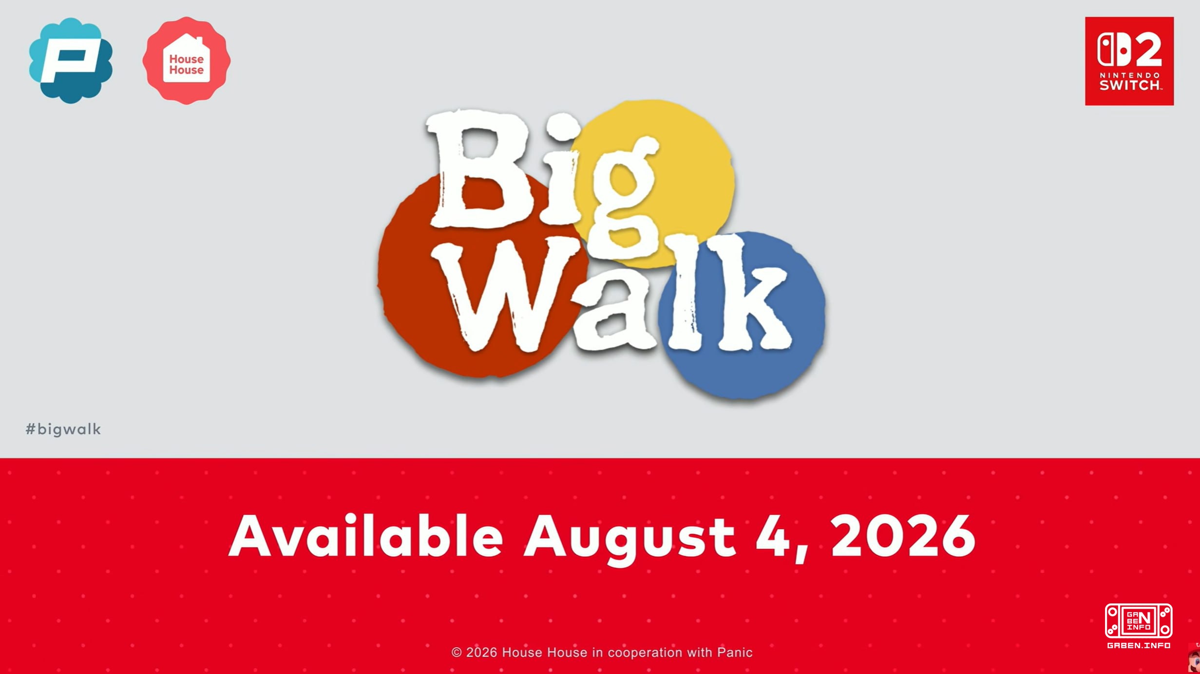 INDIE BOMB : Big Walk des créateurs de Untitled Goose Game sortira le 4 août sur PC, PS5 et Switch 2
