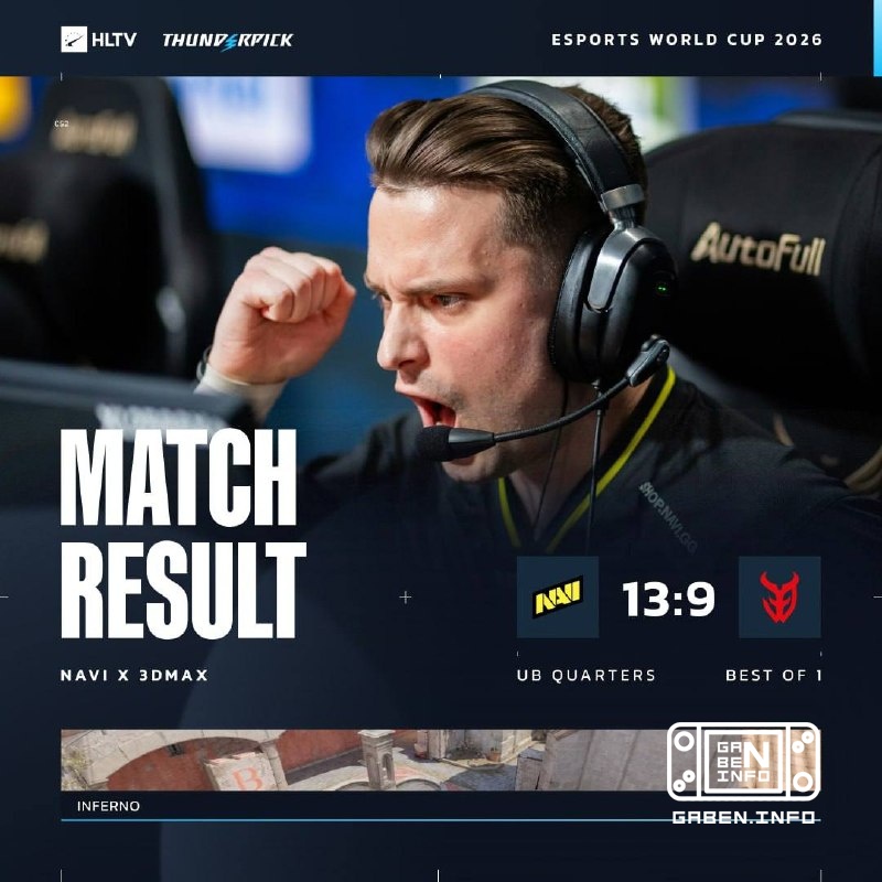 🇪 NaVi wins 3DMAX.