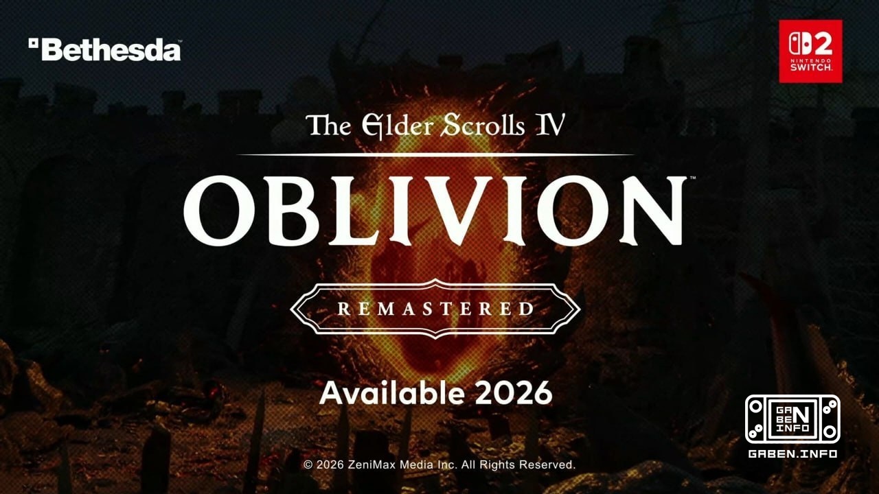 Remaster The Elder Scrolls IV: Oblivion otrzymał ocenę ESRB dla Switcha 2. Prawdopodobnie w tym roku będziemy mogli zamk...