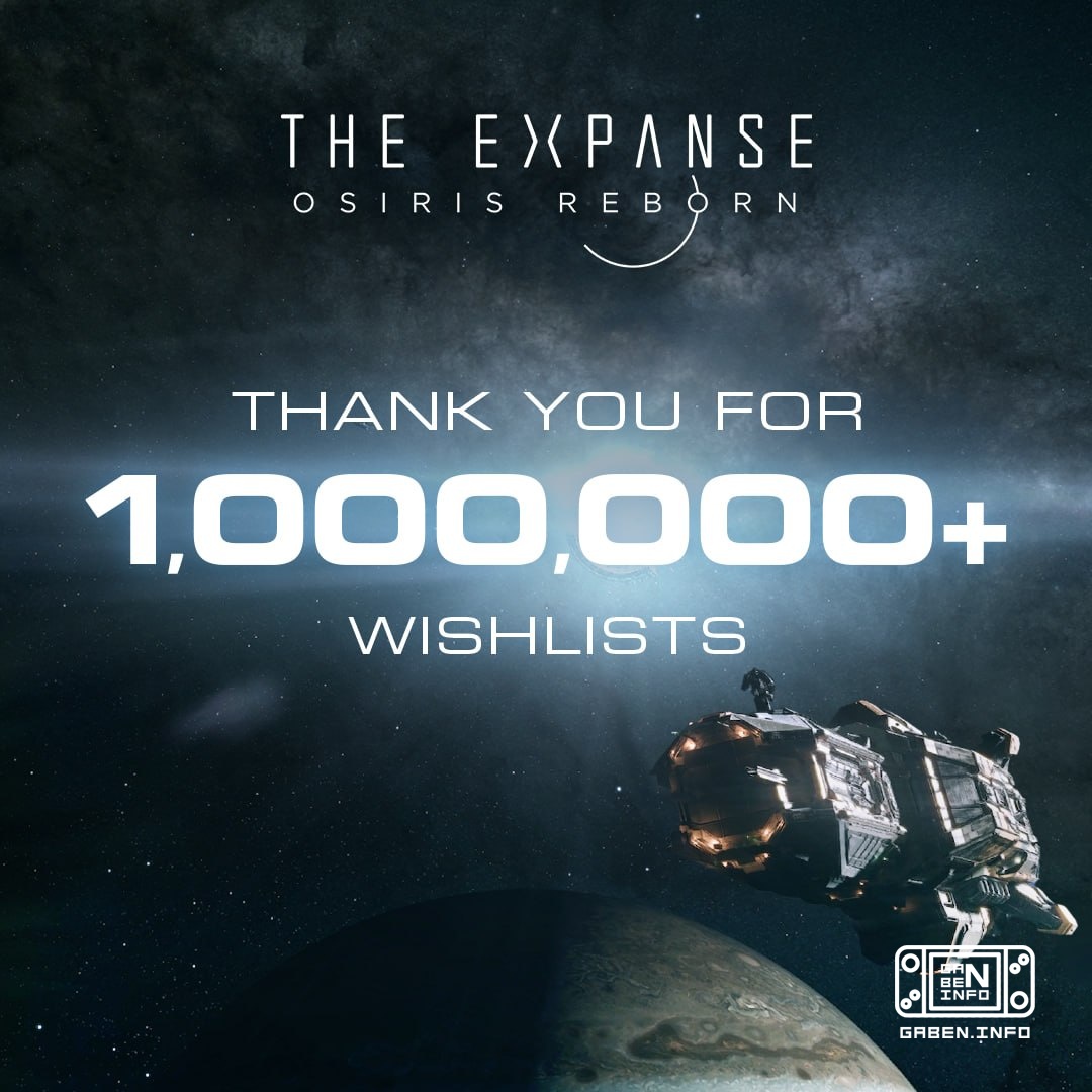 The Expanse: Osiris Reborn has been added to wishlists by more than 1 million people. All that remains is to wait until ...