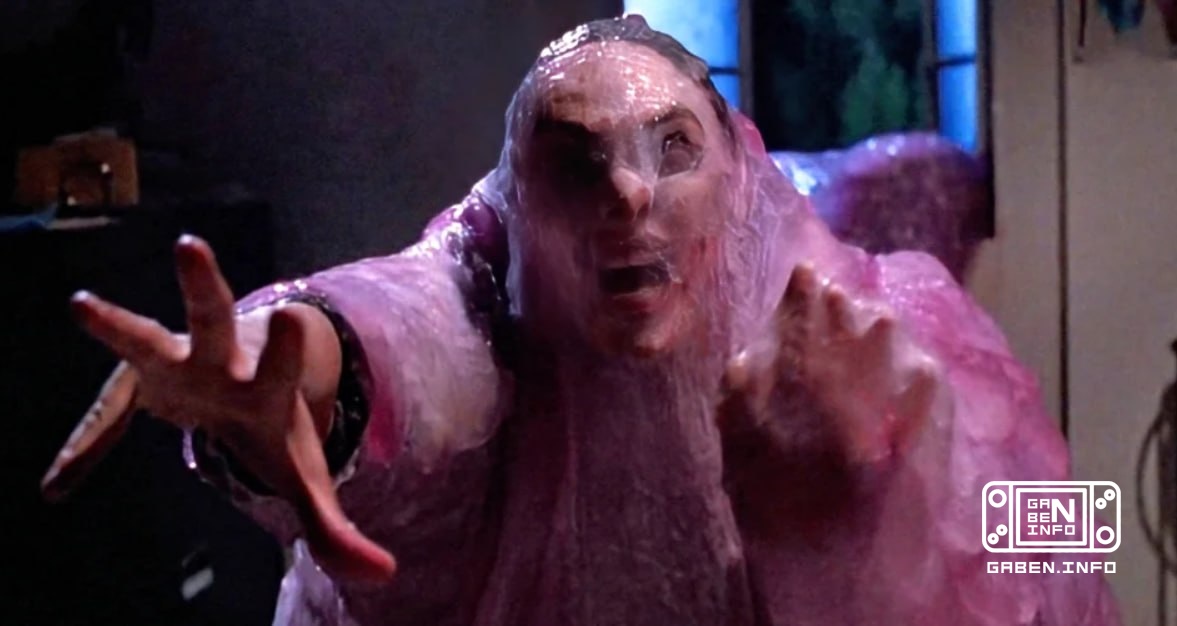Bisexual pink and purple rays?Or maybe... bisexual pink and purple goo? Terrible?UUUU