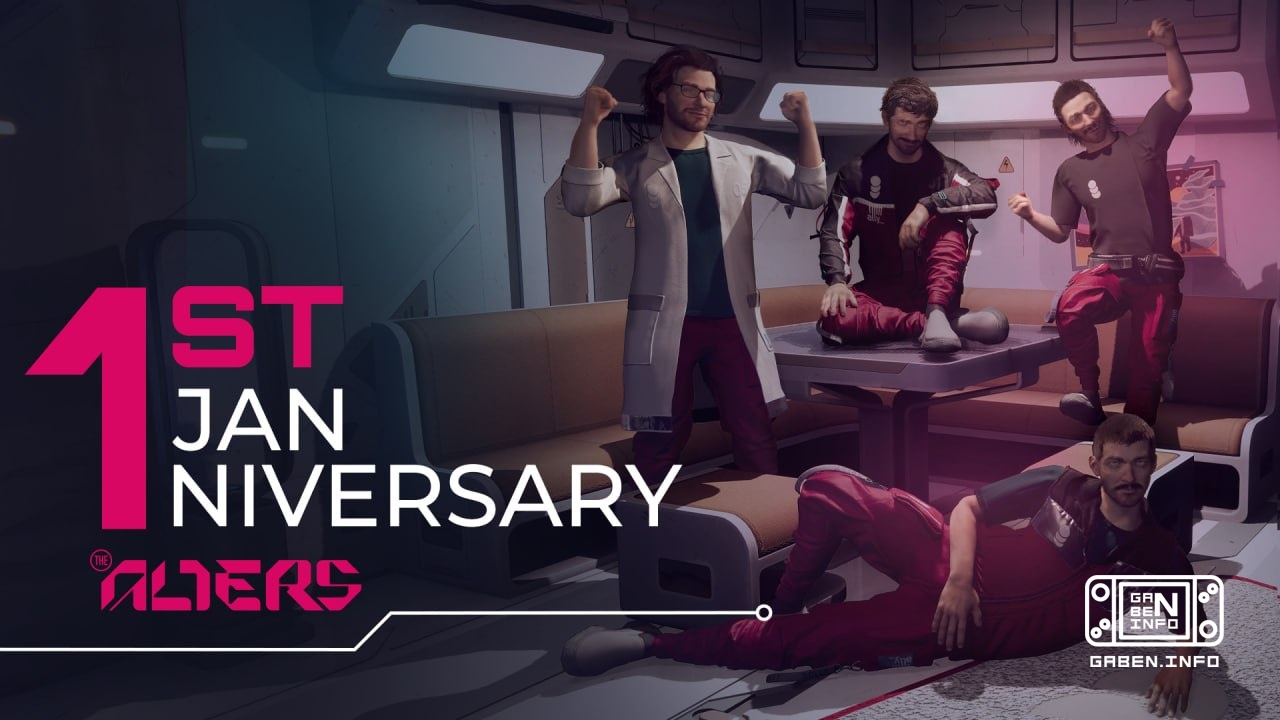 11 bit studios celebrates the first anniversary of The Alters We remind you that in exactly a month the game will receiv...