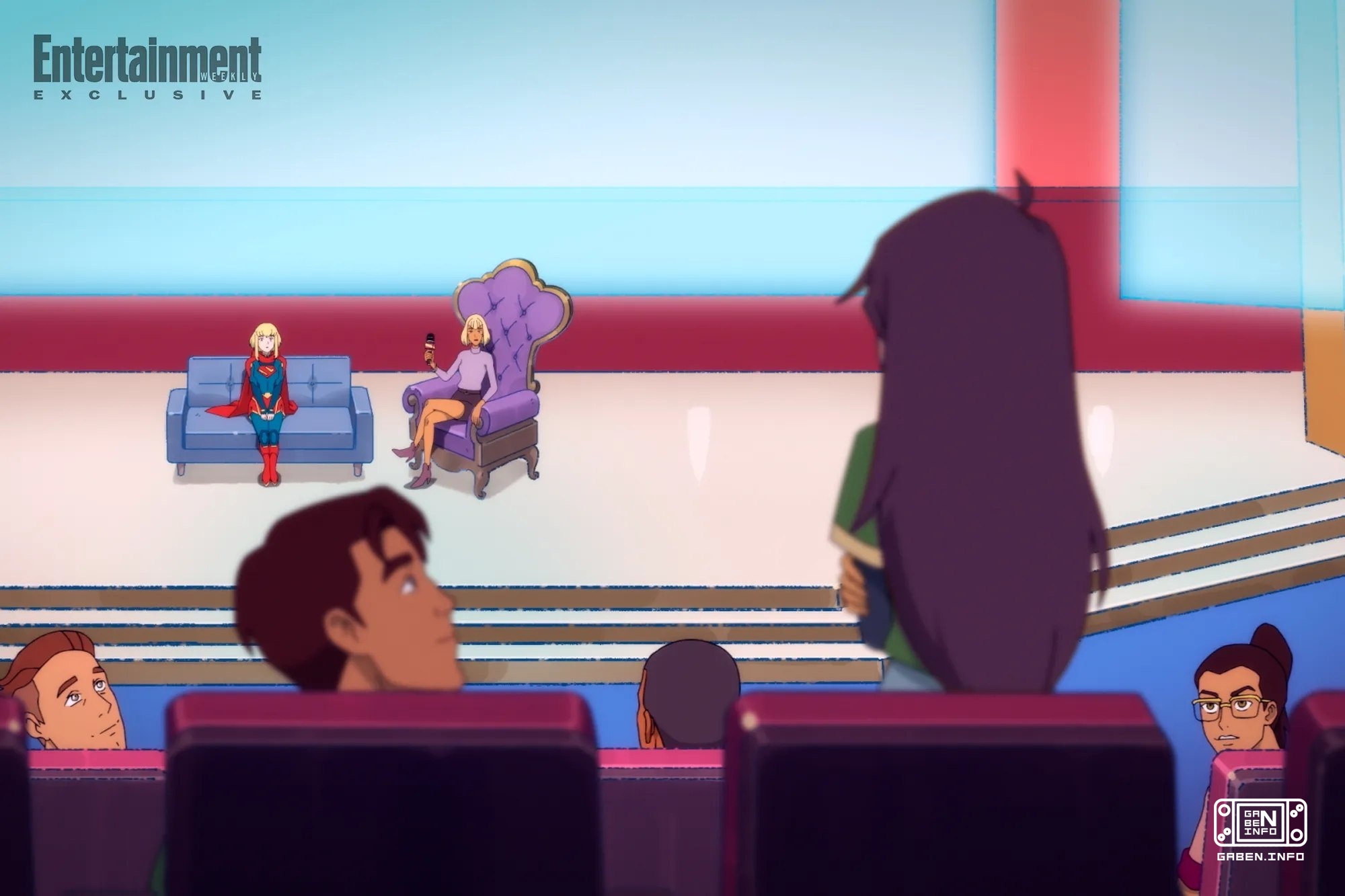 👀🤔 Tampilan pertama Jessica Cruz di serial animasi My Adventures with Superman. ✍️ Dia akan disuarakan oleh Auli'i Crava...