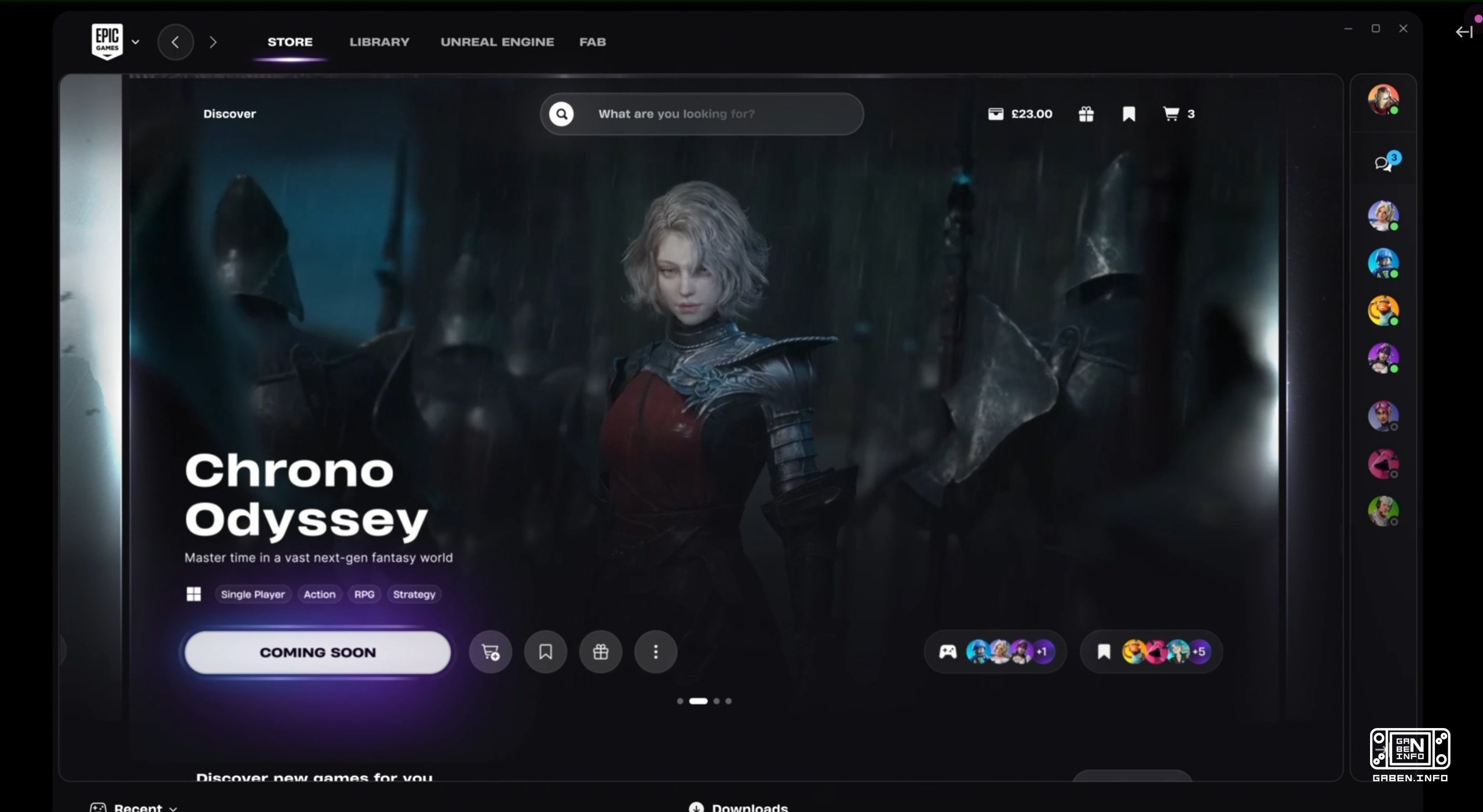 Der Epic Games Store wird in naher Zukunft ein Redesign erhalten. EGS + Fortnite wird auch mit Sonic Racing, Control Res...