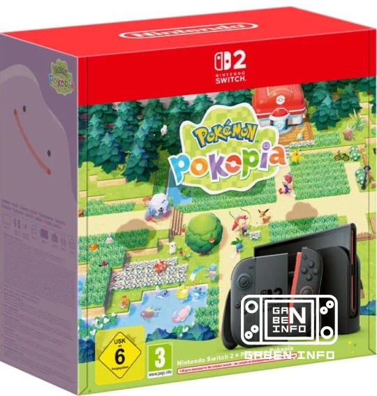 Am 2. Juli erscheint in Europa das Switch 2-Bundle inklusive der digitalen Version von Pokémon Pokopia – der Preis beträ...