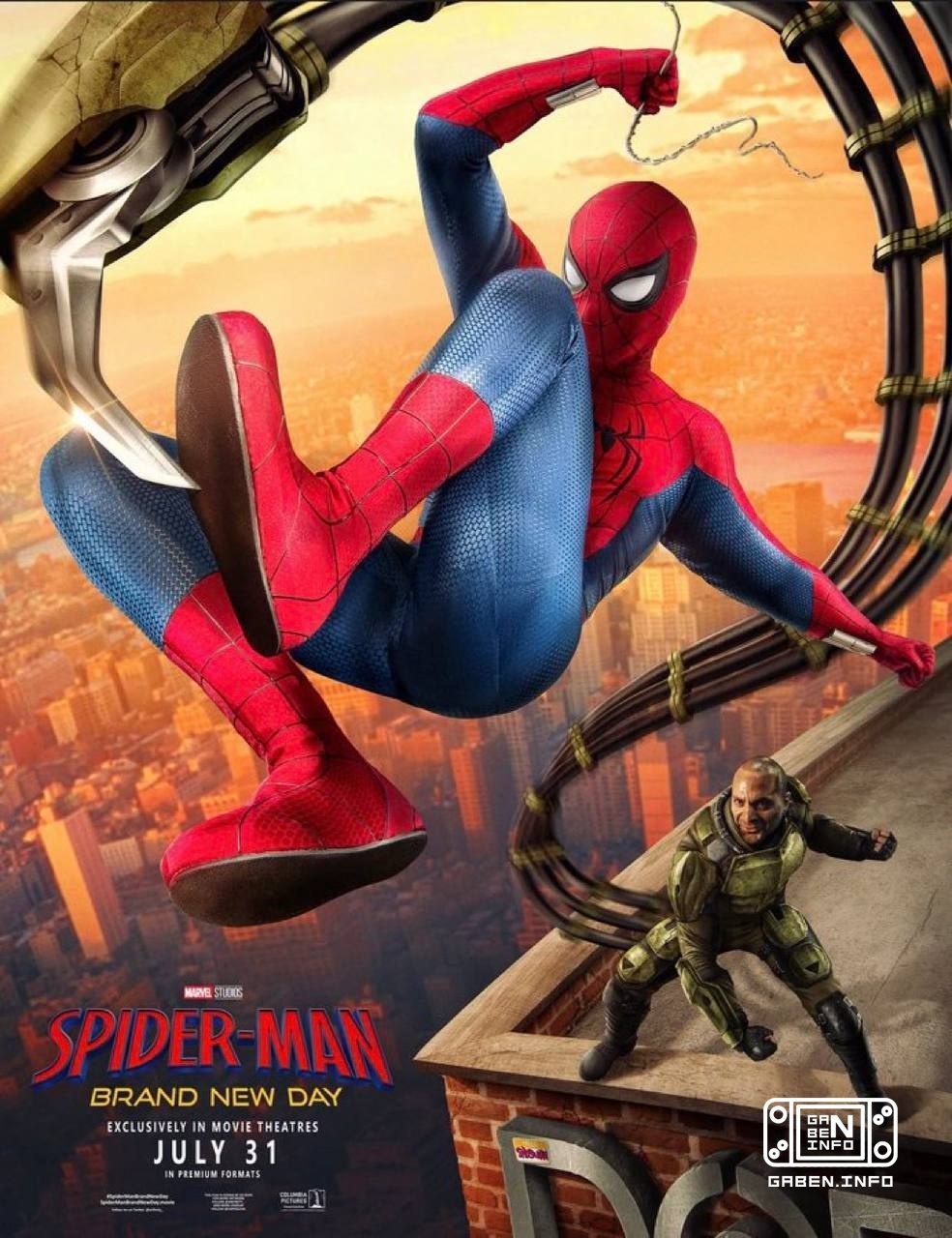 🕸️💪 Ну и ещё парочка новых постеров фильма Человек-паук 4.