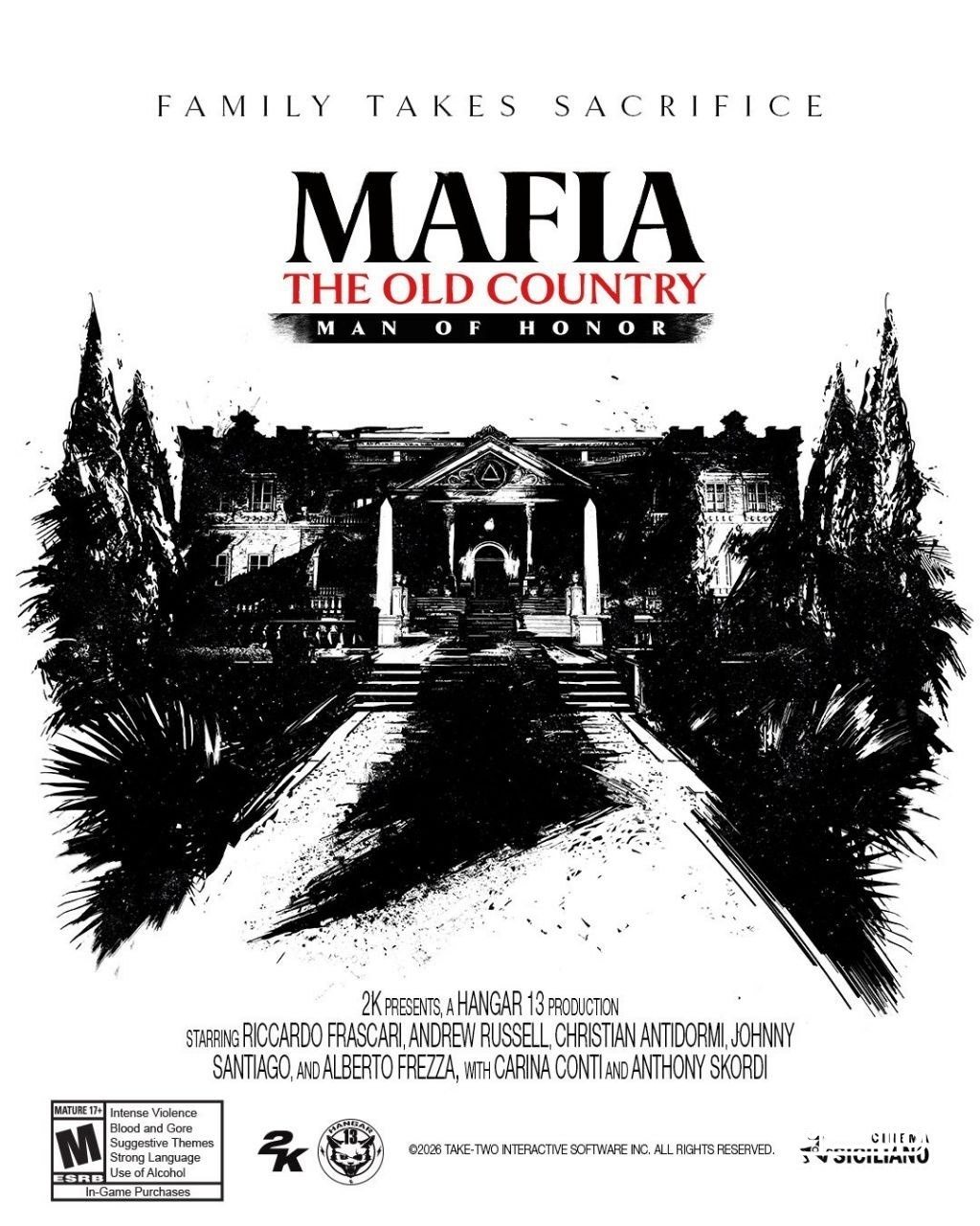 Neues Poster für die Man of Honor-Erweiterung für Mafia The Old Country. Wenn Sie Ihre Augen zusammenkneifen, können Sie...