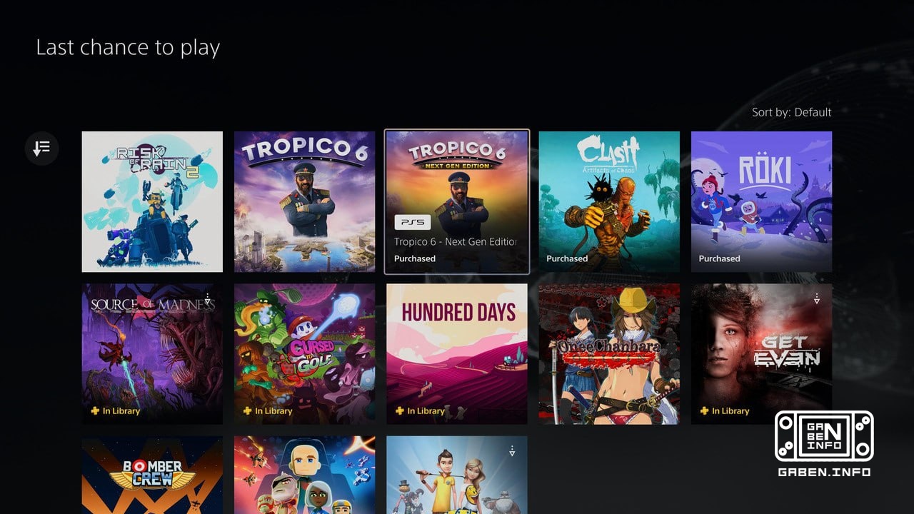 PlayStation Plus потеряет в своём каталоге 12 игр в июле • Risk of Rain 2 • Tropico 6 • Clash: Artifacts of Chaos • Roki...