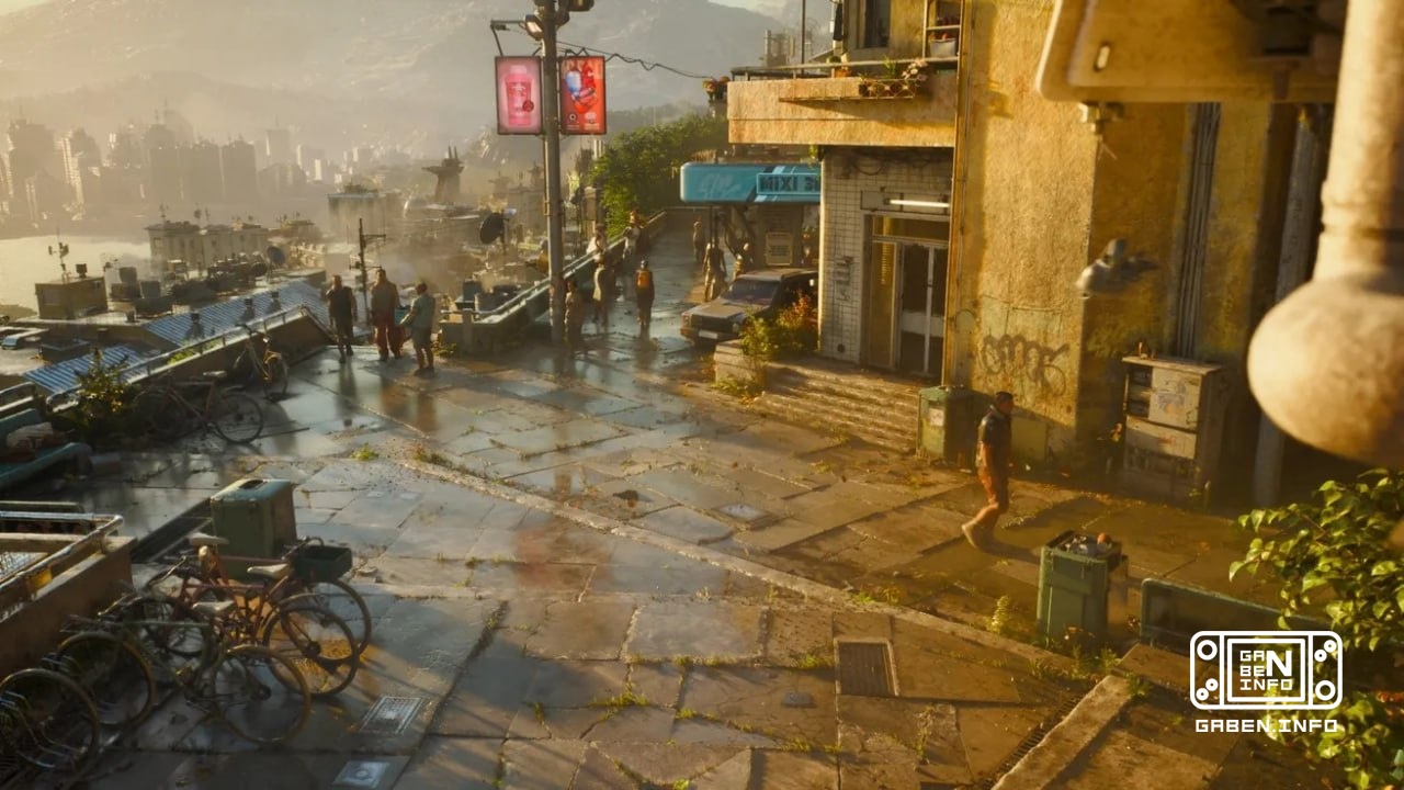 The most detailed densely populated city in games - details of the shooter NO LAW from the authors of The Ascent • Each ...