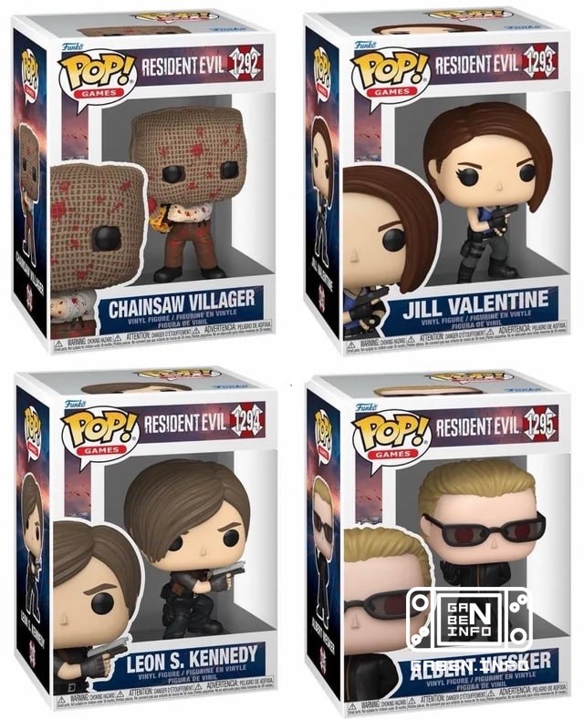 Представлены Funko Pop по Resident Evil. Предзаказы откроются 24 июня. 🛒 myPlayStation