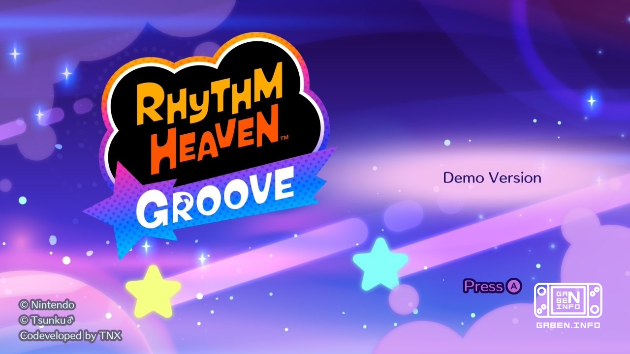 Rhythm Heaven Groove는 eShop에서 데모 버전을 받았습니다. Nintendo는 출시 1.5주 전인 7월 2일에 게임 홍보를 잊어버렸다는 점을 상기시켜 드리겠습니다.