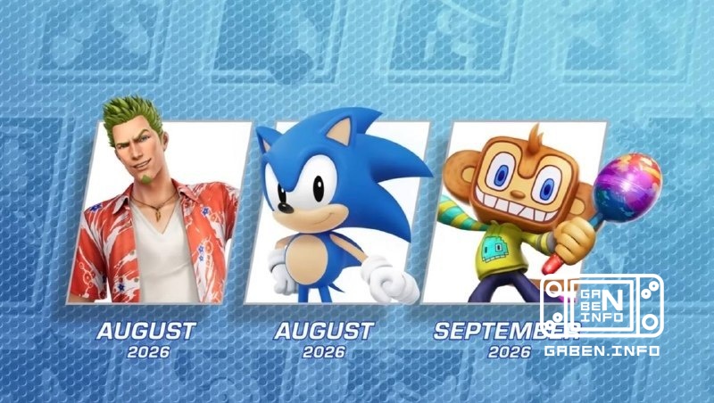Sonic Crossworlds ถึงแม้ว่าจะทำให้ SEGA ผิดหวัง แต่ก็ยังคงได้รับตัวละครใหม่ต่อไป ตั้งแต่เดือนสิงหาคมถึงกันยายน รายชื่อจะ...