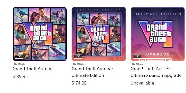 Die Vorbestellungen für GTA VI in Neuseeland im PS Store haben bereits begonnen. Interessanterweise ist ein Upgrade auf ...
