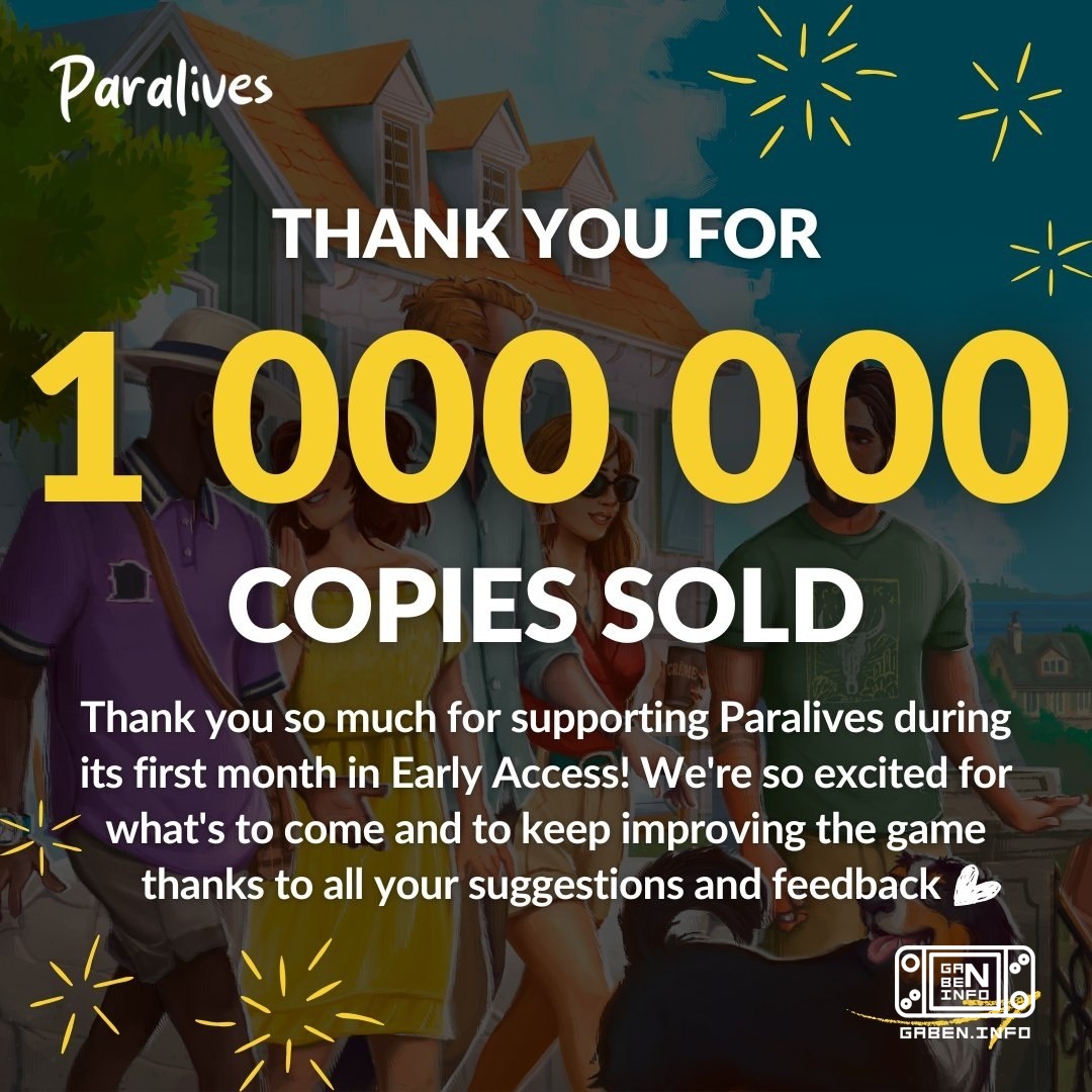 Paralives, auch bekannt als Sims von Indie-Entwicklern, hat 1 Million verkaufte Exemplare gesammelt. Dem Projekt gelang ...