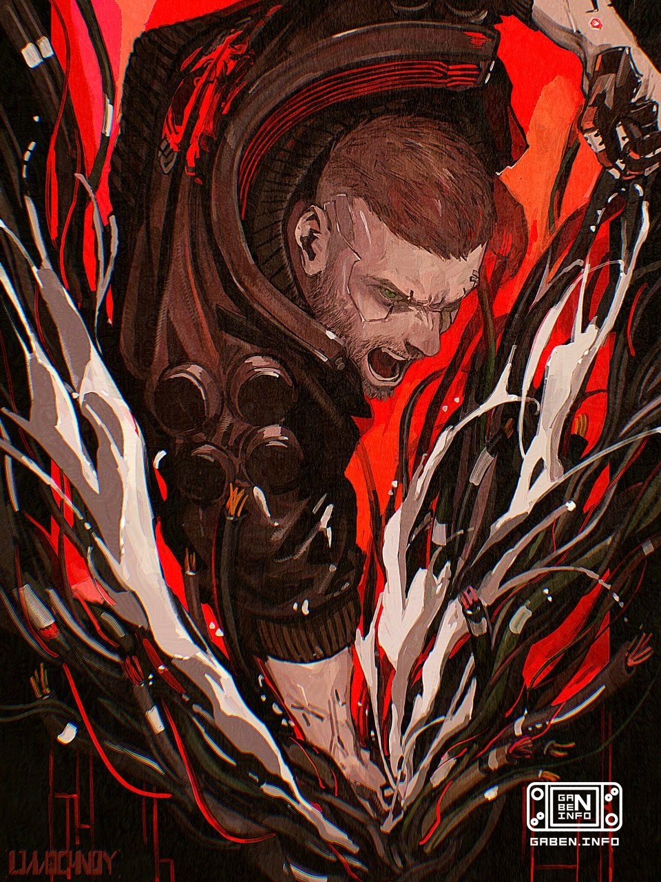 Gorilla Arms by l1m3c4ndy @hypewave