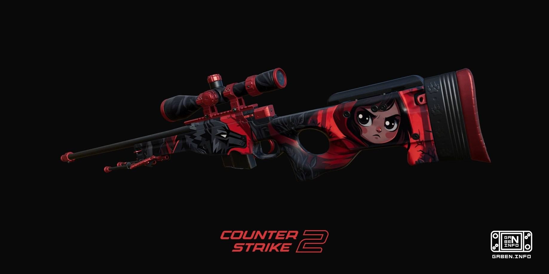 🐺 AWP «Красная шапочка » — скин из Мастерской 🔫CS2 В воркшопе стима появился скин, посвящённый сказочной тематике — на с...