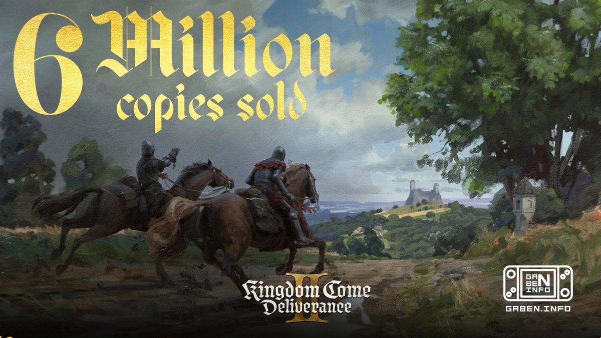 👏 Хорошей игре — хорошие продажи и искренние поздравления! Получается, что с февраля, за 4 месяца Kingdom Come: Delivera...