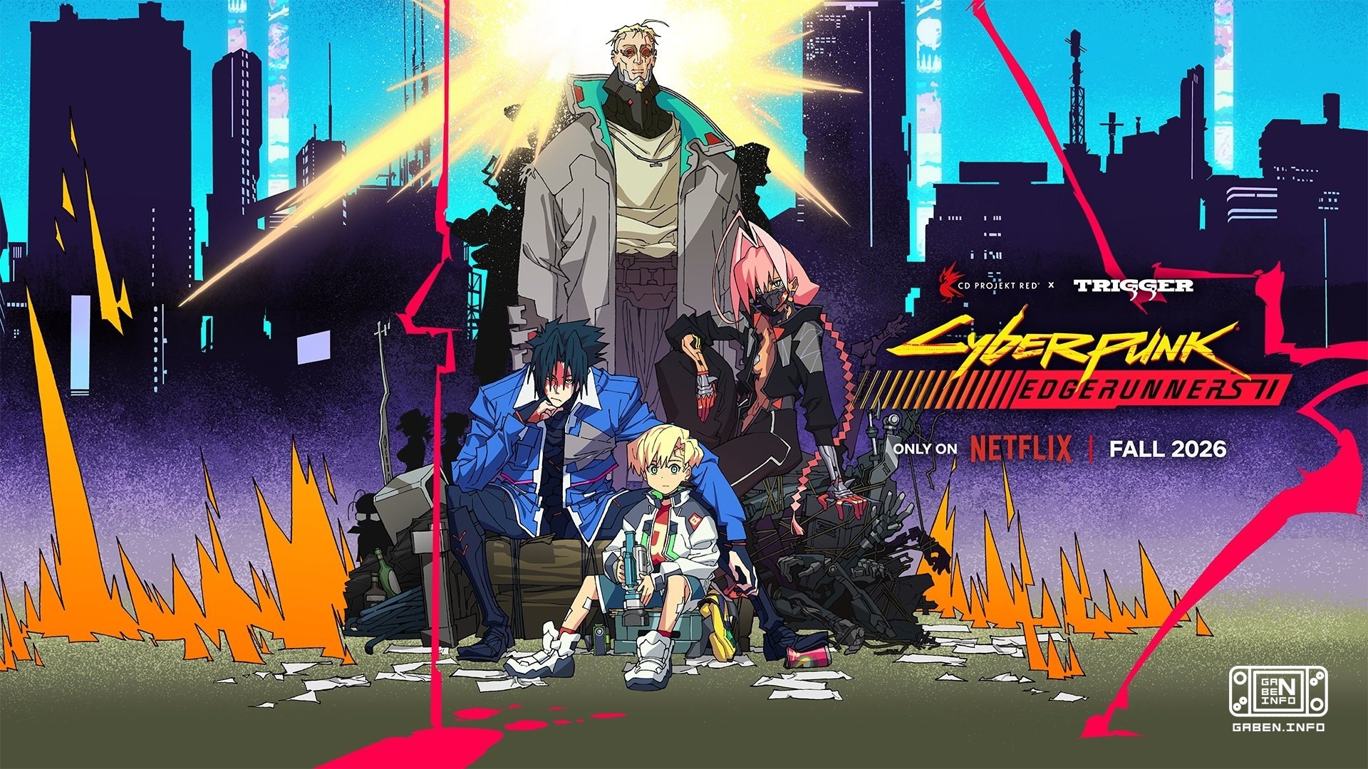 Pôster completo da 2ª temporada de Cyberpunk Edgerunners A temporada de 10 episódios será lançada na íntegra na Netflix ...