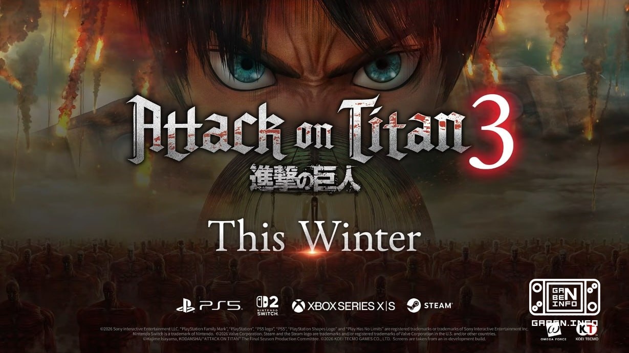 Если вы были одним из двух людей, которые ждали Attack on Titans 3, то её релиз официально состоится зимой Поиграть можн...