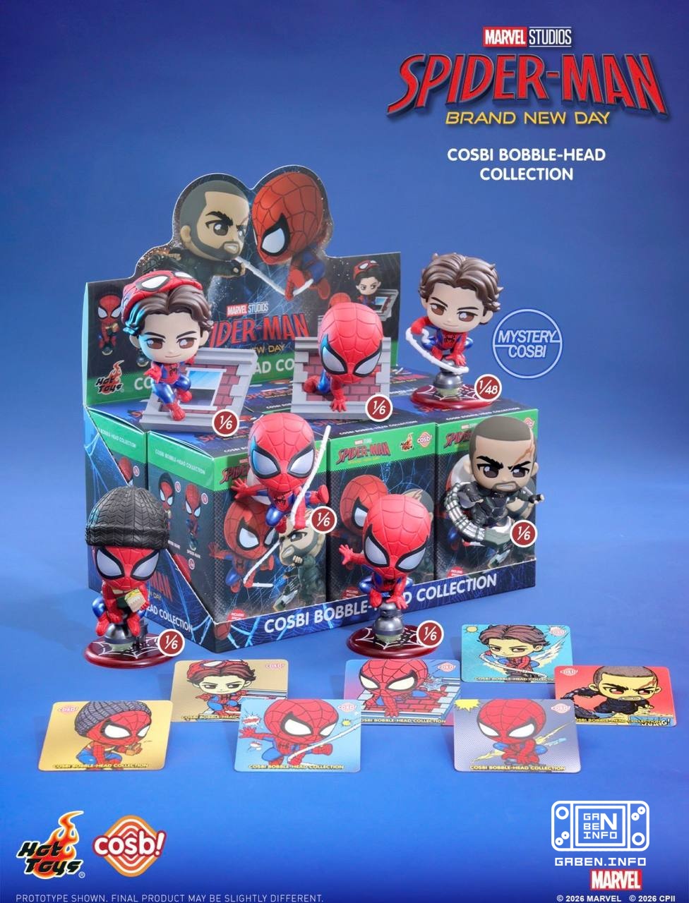 Hot Toys представили фигурки по фильму «Человек-Паук: Новый день» из линеек Plush и Booble-Head.