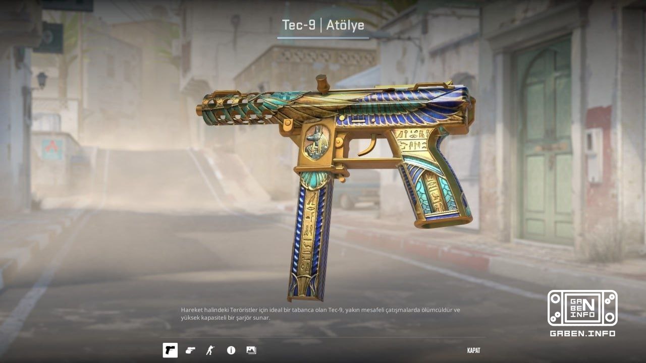 Egyptian Workshop Skin - TEC-9 |Wings of Anubis 😃