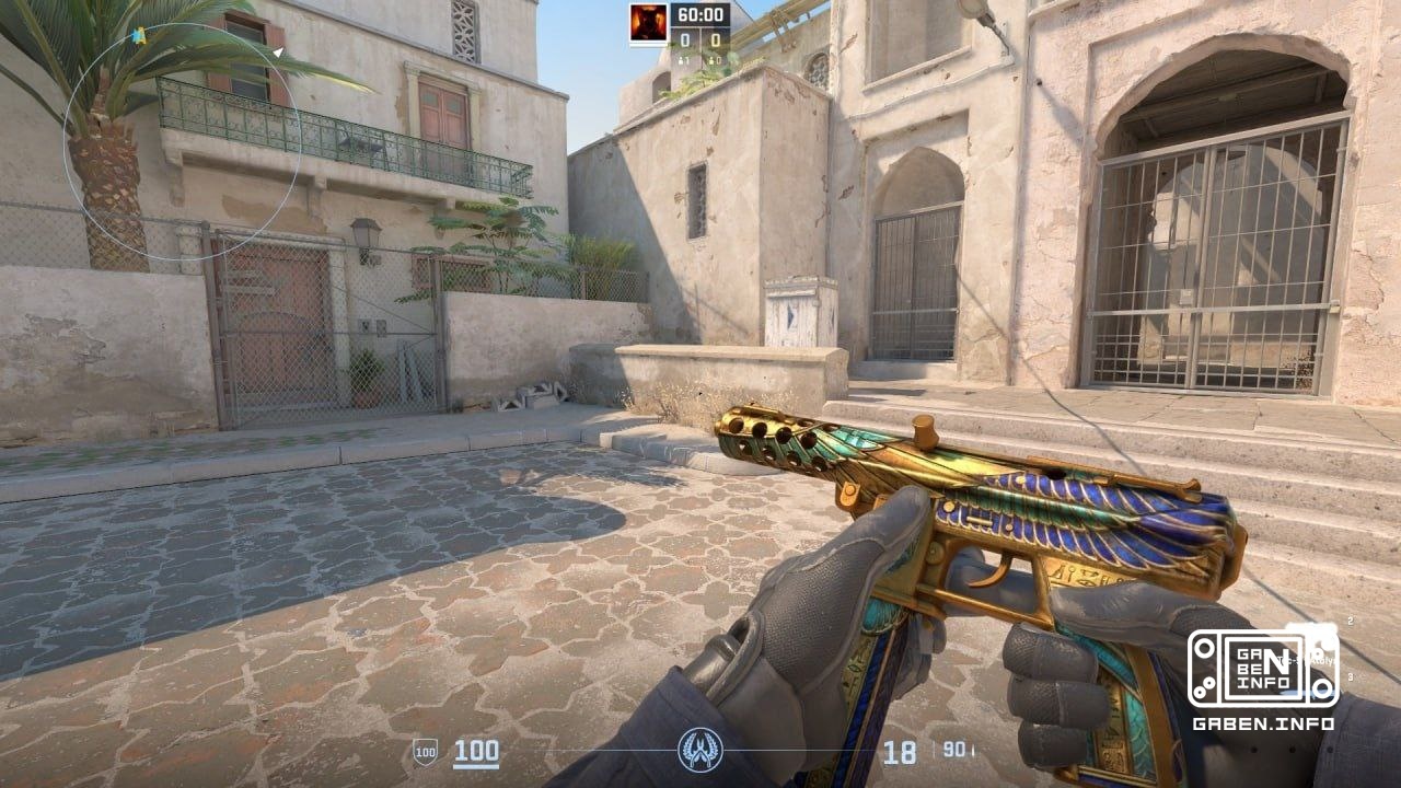 Egyptian Workshop Skin - TEC-9 |Wings of Anubis 😃