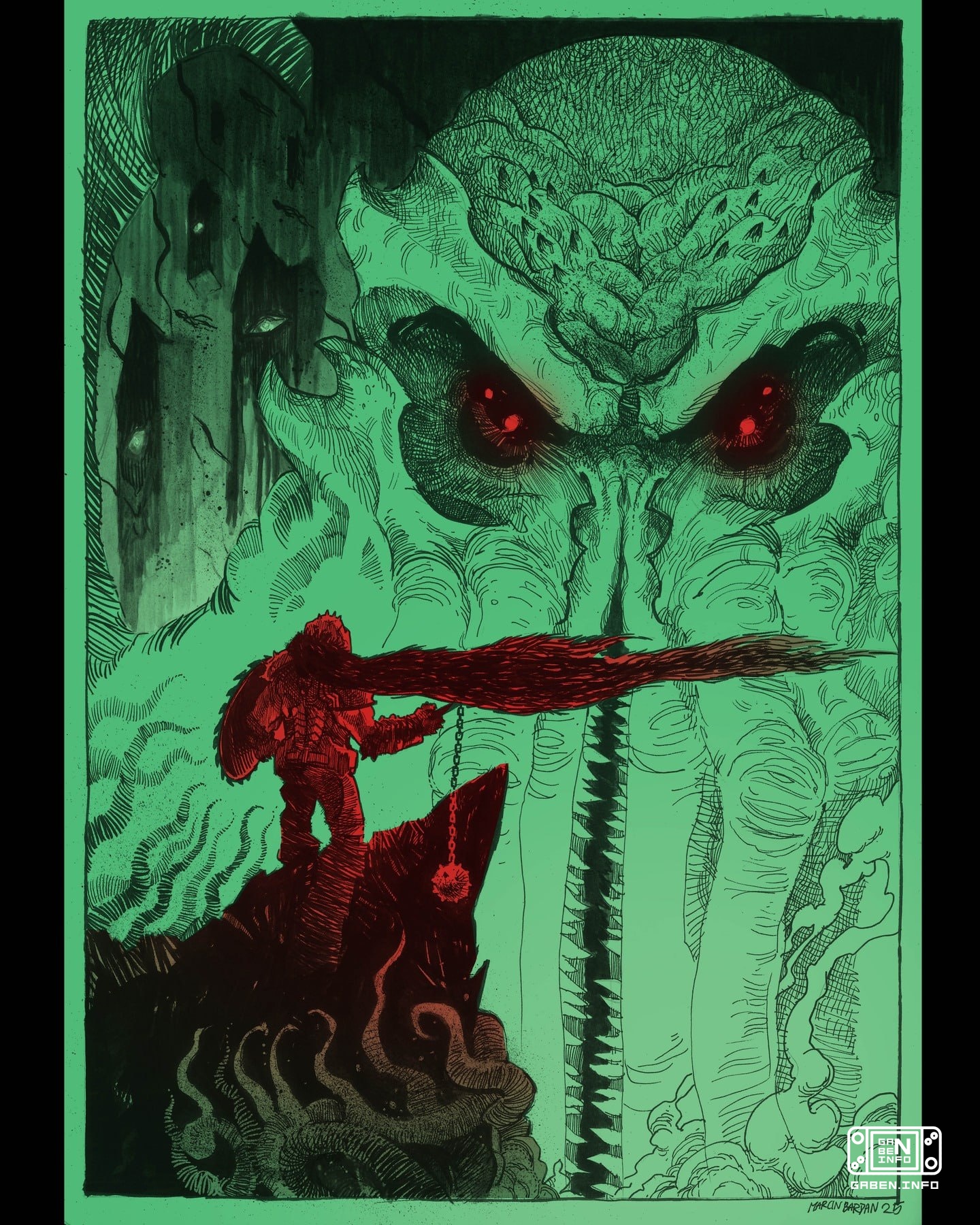Doom: The Dark Ages by tonywayneart @hypewave
