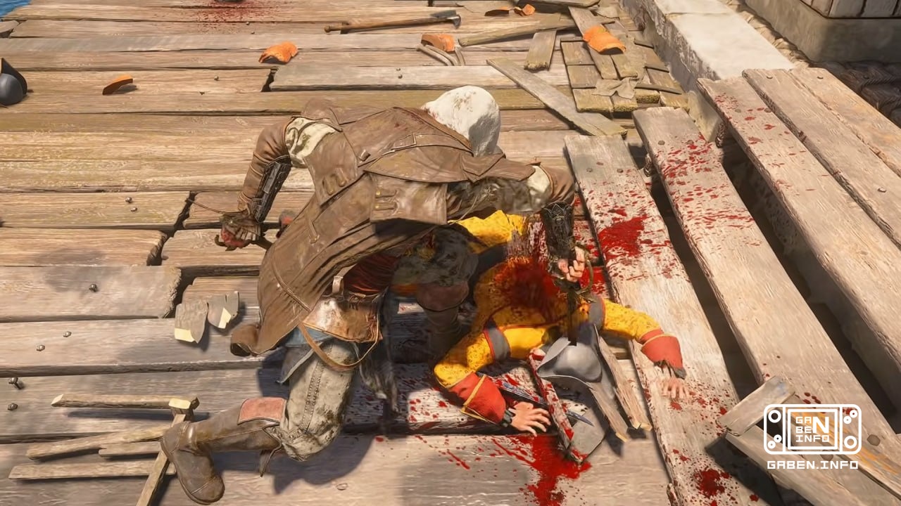 Почти 10 минут предрелизной боевки из Assassin's Creed: Black Flag — Resynced Посмотреть можно здесь: https://youtu.be/Z...