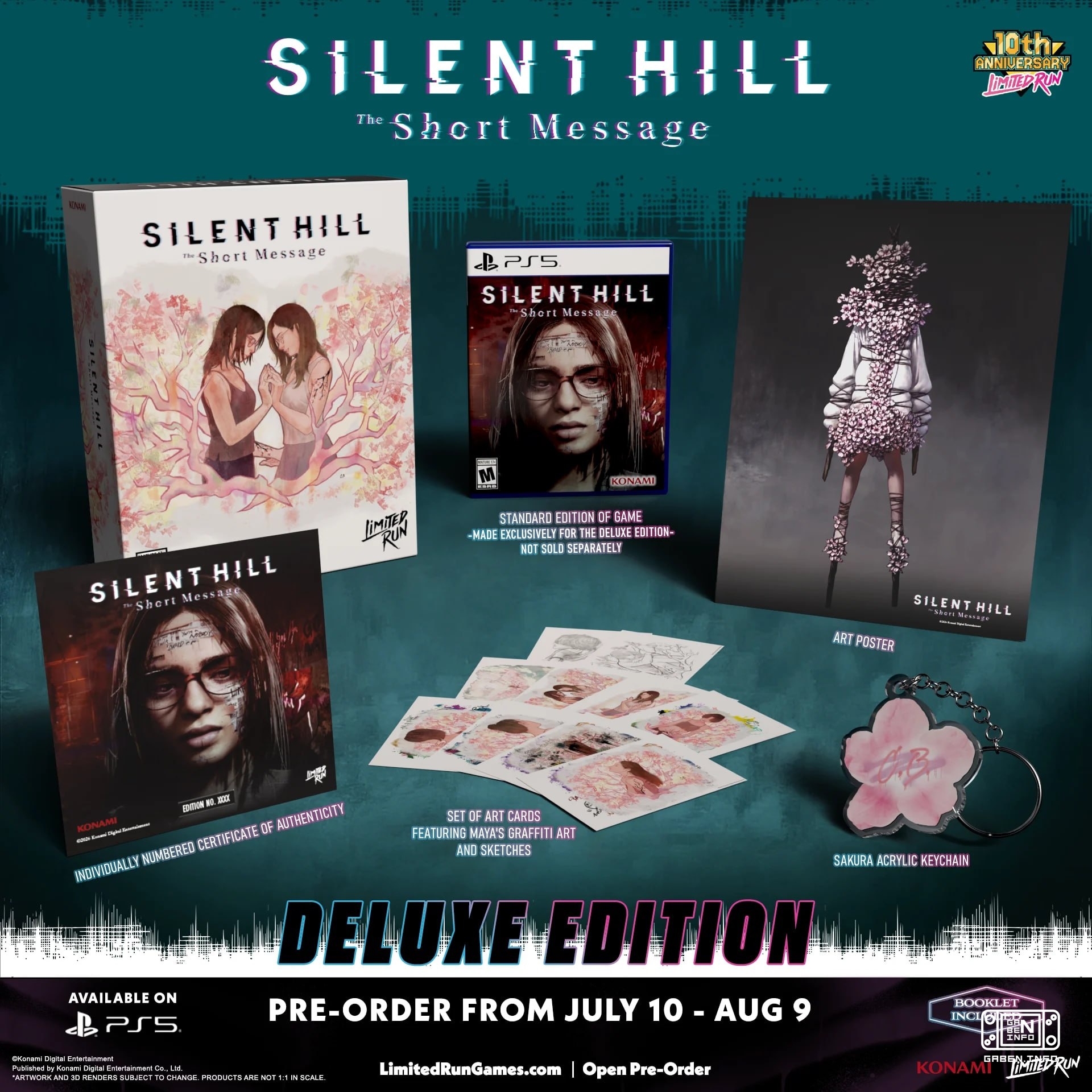 Коллекционеры, хорошая новость — Silent Hill: The Short Message выпустят в физическом Deluxe-издании с диcком, брелоком ...