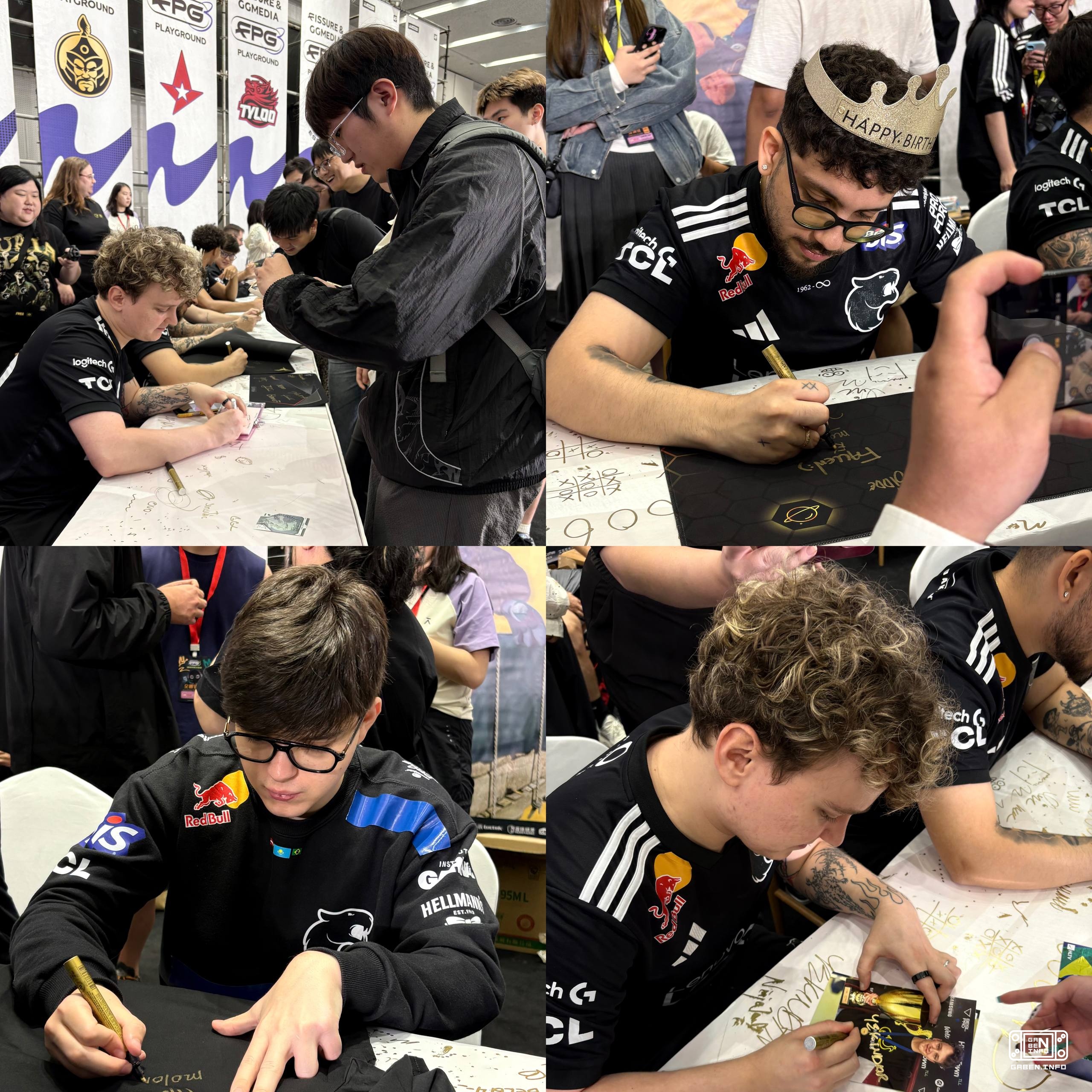 W międzyczasie FURIA w pełnym składzie rozdaje fanom autografy. ❤️ Następny turniej zdecydowanie zabiera te legendy.