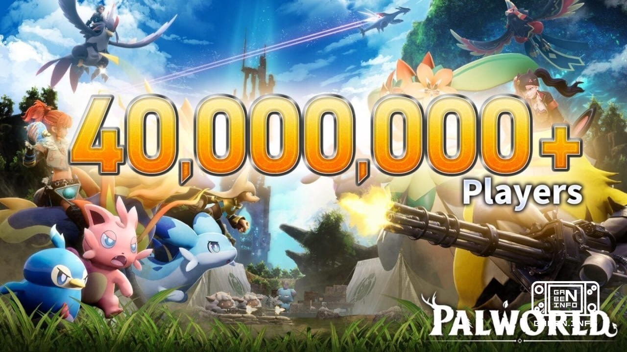 Аудитория Palworld превысила 40 миллионов игроков