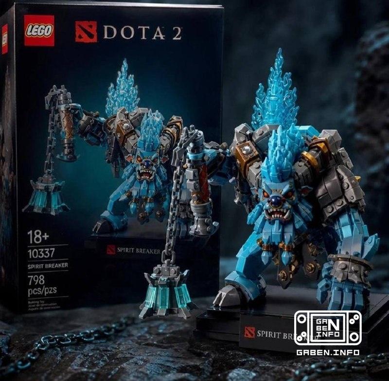 Lego figures of Dota heroes, looks like a perfect collaboration Would you collect it?