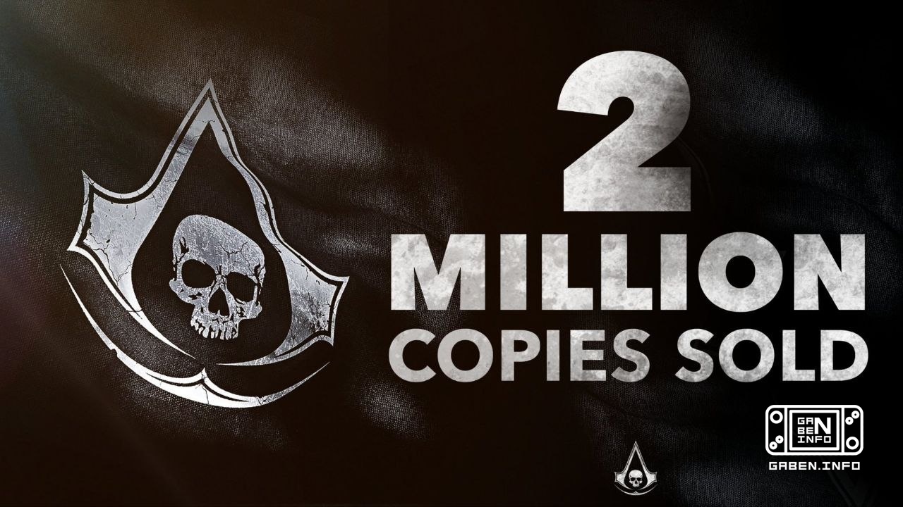 Assassin's Creed Black Flag Resynced преодолела отметку в 2 миллиона проданных копий Поздравляем всех капитанов из анал....