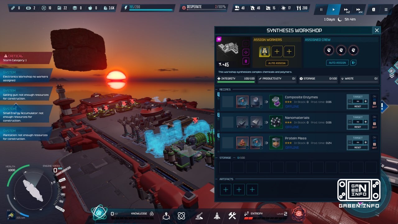 Rogue Carrier ได้รับการประกาศแล้ว ซึ่งเป็นเกมจำลองอาณานิคมบนเรือที่สำรวจพื้นที่อันกว้างใหญ่ของดาวเคราะห์ดวงอื่น Hooded H...