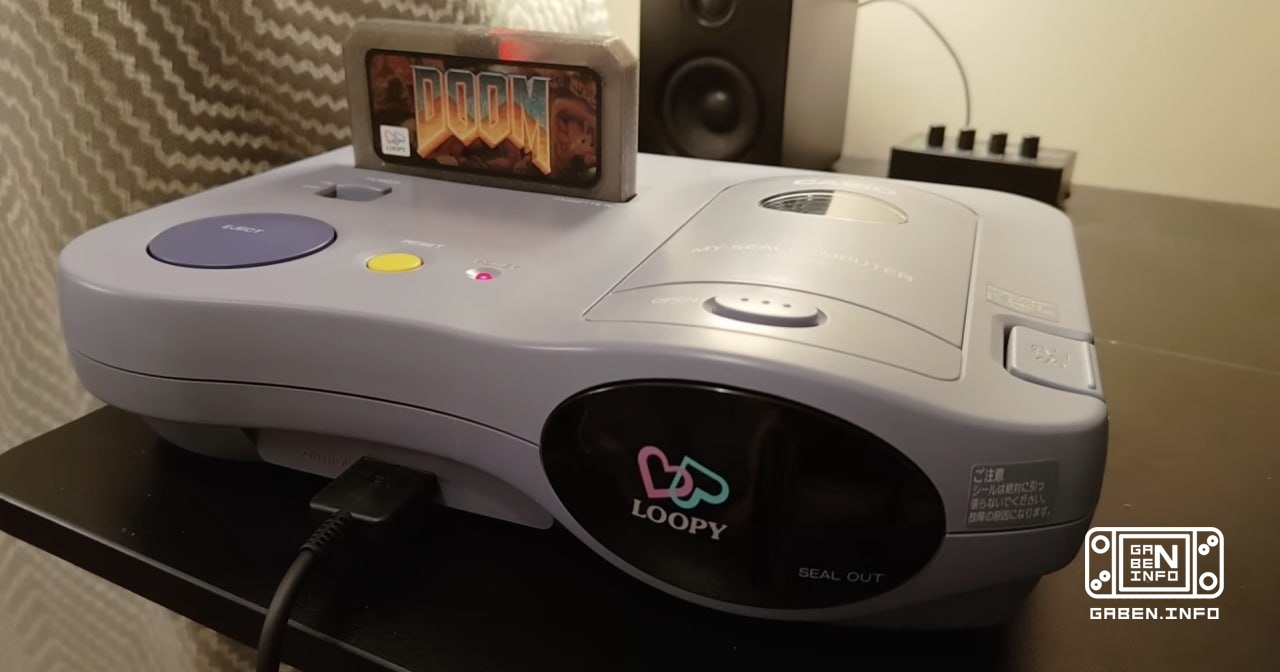 Энтузиаст частично портировал Doom на одну из самых обскурных консолей — Casio Loopy Разработчик под ником Throaty Mumbo...