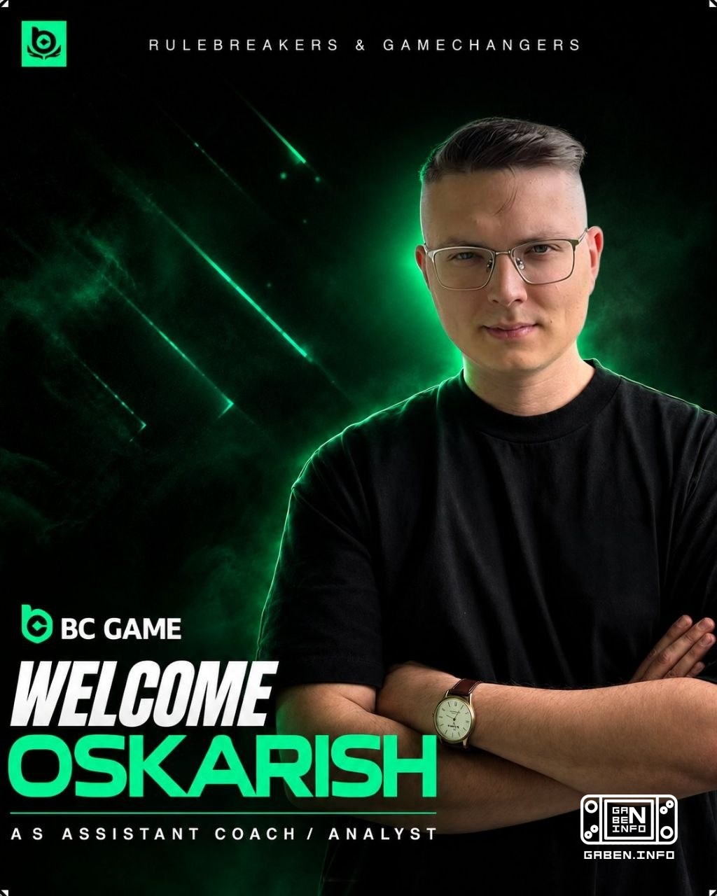 Oskarish joins the BC Game as an analyst/assistant coach. Counter-Strike