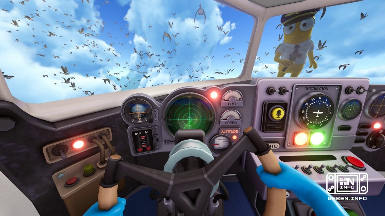 A crazy co-op about an airplane crew will be released on Steam – Dear Passengers ➖You and your homies must survive a fli...