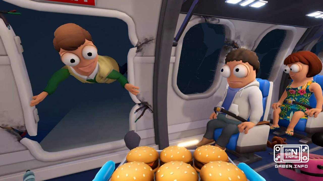 A crazy co-op about an airplane crew will be released on Steam – Dear Passengers ➖You and your homies must survive a fli...