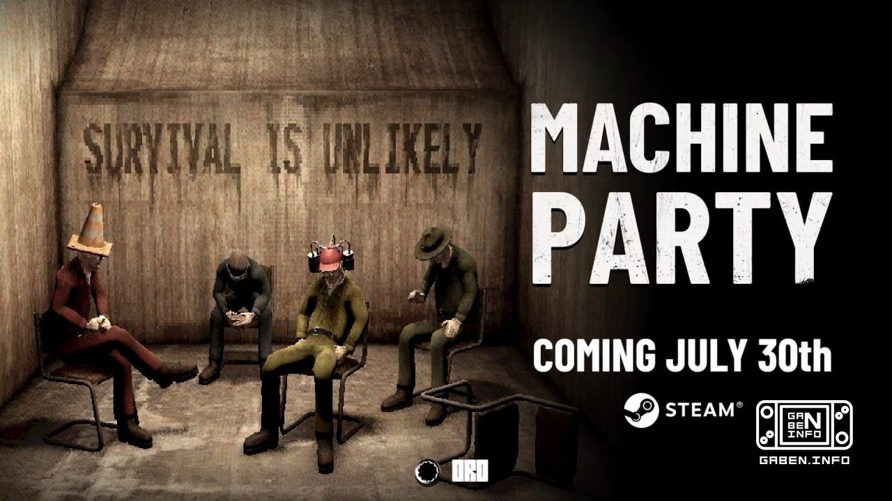 Bloody co-op Machine Party do desenvolvedor Buckshot Roulette será lançado em 30 de julho Competir com amigos em jogos d...