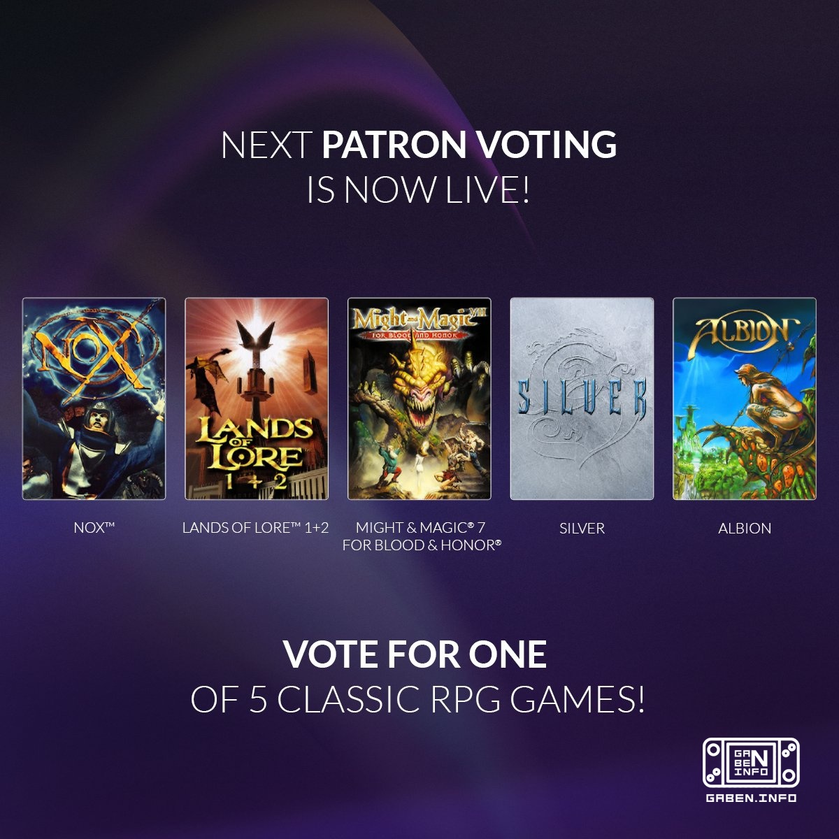 GOG seleziona un nuovo progetto per il programma di conservazione del gioco Ci sono cinque contendenti per i giochi di r...