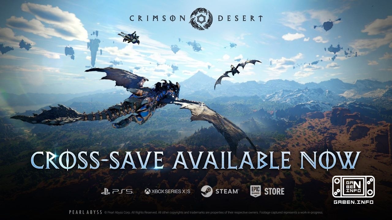 Crimson Desert ویژگی متقاطع ذخیره را دریافت کرد که با پچ امروز اضافه شد.اکنون می توانید روی رایانه شخصی و کنسول ها بازی ...