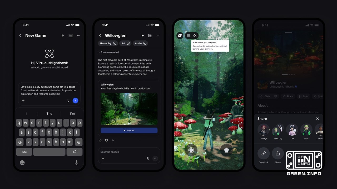 The authors of Roblox presented Build, an AI tool for smartphones with which users can develop their own games.A text de...